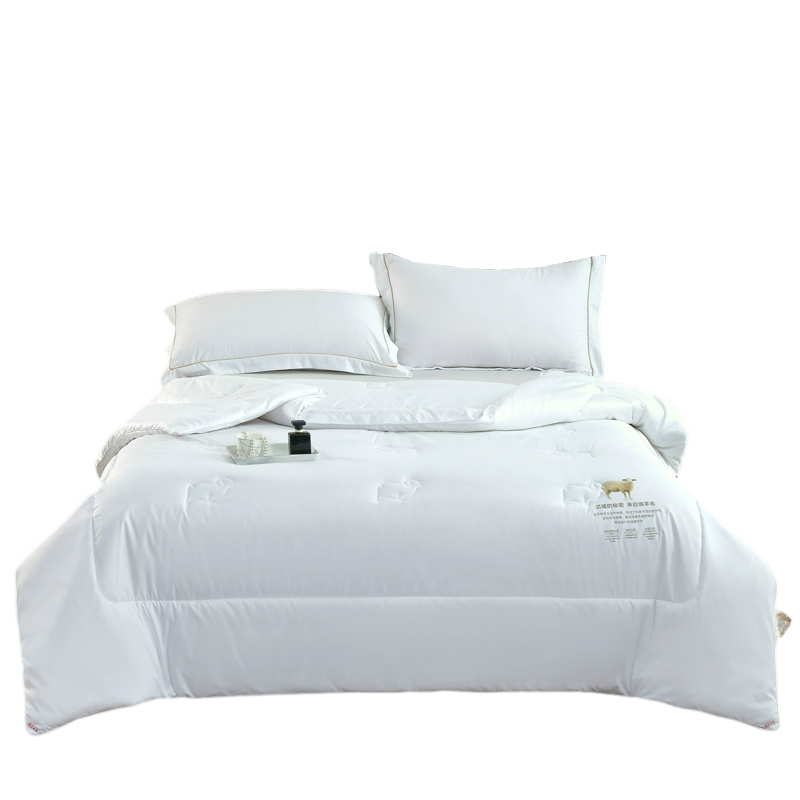 洁丽雅(Grace) 苏格兰绵羊毛被  JLY-CB1005  单位（床）200*230CM 白色